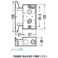 未来工業 高台スライドボックス SBK-M 1セット（10個）（直送品）