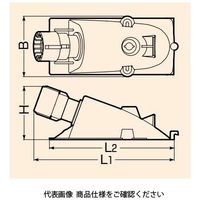 未来工業 エンドカップリング（PC板用） MFSE-16CGP 1セット（50個）（直送品）