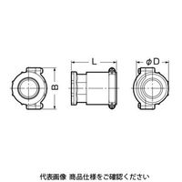 未来工業 コンビネーションカップリング MFGP-42D 1セット（5個）（直送品）