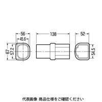 未来工業 コンビネーションカップリング GKGF-70M 1セット（5個）（直送品）