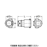 未来工業 コンビネーションカップリング FEEP-50D 1セット（5個）（直送品）