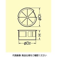 未来工業 バックアップスリーブ（50・57mm充填用） 50・57mm充填用（フリータイプ） MTKS-125BF 1セット（5個）（直送品）