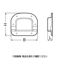 未来工業 モールダクト付属品 化粧カバー MDK-70J 1セット(10個)（直送品）