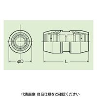 未来工業 マシンフレキ用 カップリング 防水型（IP55） MFPC-12K 1セット（10個）（直送品）