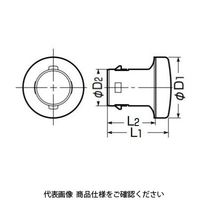 未来工業 予備管用フタ MFB-54C 1セット（5個）（直送品）