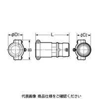未来工業 コンビネーションカップリング MFGL-22 1セット（5個）（直送品）