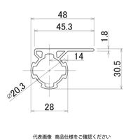 TMEHジャパン TMEH フルスライドパイプ AFS2812SP-4 1セット(5本)（直送品）