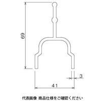 TMEHジャパン TMEHワークガイド(グレー) RG-40A-3-G 1セット(3本)（直送品）