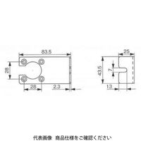 アメリカン電機 ラック用サポート HKCーSPT40 1セット(6個:2個×3袋)（直送品）
