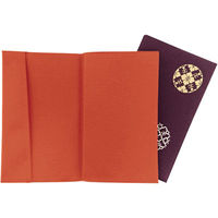 【和雑貨・ふくさ】三陽商事 有職 綴織金封ふくさ 丸紋（鼡色・グレー） 1セット（5枚入）（直送品）