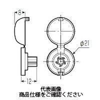 未来工業 キャップ付きワッシャー（ガス式鋲打機用） GGCA-21 1セット(100個)（直送品）