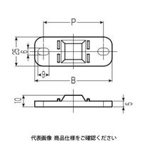 未来工業 ガス管両サドル　台座 GASTD-32 1セット(50個)（直送品）