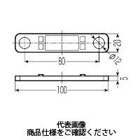 未来工業 架台（樹脂製）２点止め用　台座 GSHKD-SL 1セット(20個)（直送品）