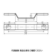 未来工業 ユニットバス貫通座金 UB-KW 1セット（5組）（直送品）