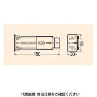 未来工業 軽量間仕切り用 調整固定バー(スライド金具付) KGP-130EZ 1セット(50個)（直送品）