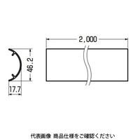 未来工業 バックカバー GUBC-2K 1セット(5本)（直送品）