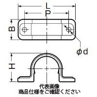 未来工業 ドレンパイプ・ＶＰ両サドル DPB-14DB 1セット(200個)（直送品）