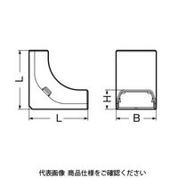 未来工業 光モール付属品大入ズミ EMIL-2G 1セット(50個)（直送品）