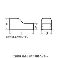 未来工業 Eモール付属品コーナージョイント EMC-4J 1セット(25個)（直送品）