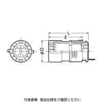 未来工業 パチコン（コネクタＧタイプ）　ＣＤ管用 CDK-22GC 1セット(50個)（直送品）