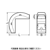 未来工業 光モール付属品大出ズミ EMDL-4G 1セット(10個)（直送品）