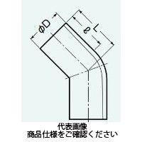 未来工業 ドレンパイプ付属品　エルボ４５° DPN-25 1セット(10個)（直送品）