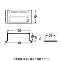 未来工業 ポールバンド金具(コン柱用) POB-1FC 1セット(5セット)（直送品）