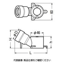 未来工業 エンドコネクタ PCF-C28 1セット（10個）（直送品）