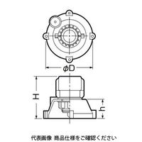 未来工業 仮枠ブッシング　ＣＤ管用 CDH-36G 1セット(10個)（直送品）