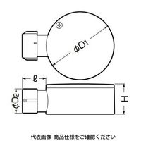 未来工業 露出用丸形ボックス（Ｇタイプ）　１方出～４方出 MFSM22-2SG 1セット(5個)（直送品）