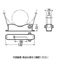 未来工業 ポールバンド POB-1L 1セット(10セット)（直送品）