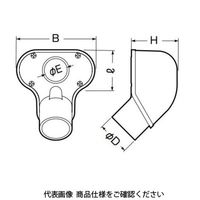 未来工業 エントランスキャップ（１つ穴） MEC-36AM 1セット(5個)（直送品）