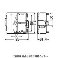 未来工業 ジョイントアウトレットボックス CDO-4AJBC 1セット(10個)（直送品）