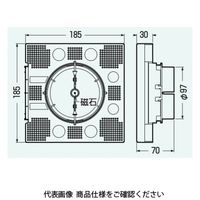 未来工業 換気扇固定台座（天井用） PYPT-100 1セット（5個）（直送品）