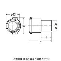 未来工業 ミラレックス用　アダプター MFKH-54BA 1セット(5個)（直送品）