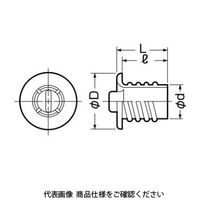 未来工業 マシンフレキ用 ブッシング MFPB-22 1セット（50個）（直送品）