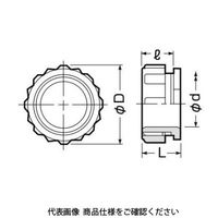 未来工業 通線ブッシング(ケーブル引き出し用保護ブッシング) PBZ-22J 1セット(50個)（直送品）