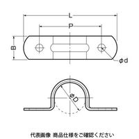 未来工業 鉄サドル(SVケーブル・キャブタイヤコード・電線管共用) ユニクロめっき ST-19 1セット(100個)（直送品）