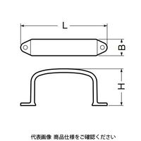 未来工業 モールダクト付属品 両サドル MDST-40K 1セット（20セット）（直送品）