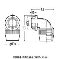 未来工業 コネクタ（マシンフレキ2（エコノミータイプ）用） MFPK-14SLA 1セット（10個）（直送品）