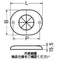 未来工業 軒下引込キャップ WKN-3M 1セット（10セット）（直送品）