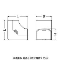 未来工業 モールダクト付属品 ダクト入ズミ MDI-70J 1セット(5個)（直送品）