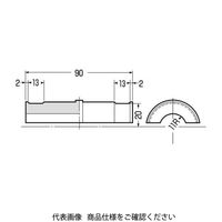 未来工業 クランプスペーサ 2個1組 KS-6A 1セット（20個：2個×10組）（直送品）