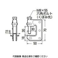 未来工業 H・L・C形鋼用 電気亜鉛めっき仕様 SG-0L 1セット(10個)（直送品）