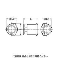 未来工業 コンビネーションカップリング FECP-40 1セット（5個）（直送品）