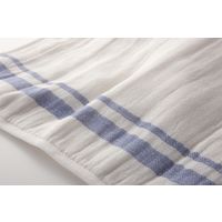 Gauze Air-mille 三河木綿 六重織ガーゼハンカチセット TGA11（BL）1セット（5枚）（直送品）