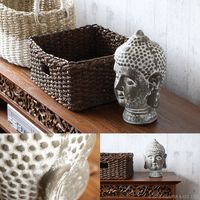 キムラ 仏像 インテリアオブジェ 幅180×奥行180×高さ250mm AZR001 1個（直送品）