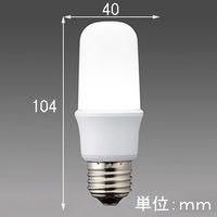 LED電球 (MILIE ミライエ) T形全方向タイプ 一般電球形 60W形相当 全光束810lm 電球色 E26口金 LDT7LG60S 1個
