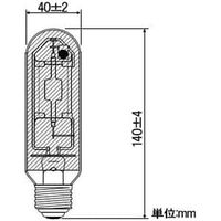 パナソニック セラメタ 片口金 E形 150形 拡散形 色温度3000K E26口金 MT150FCELWN（直送品）