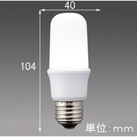 LED電球 (MILIE ミライエ) T形全方向タイプ 一般電球形 60W形相当 全光束810lm 電球色 E26口金 LDT6NG60S 1個